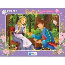 72 Parça Puzzle - Prenses Külkedisi Sindirella - Blue Focus Frame