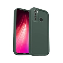 Redmi Note 8 Kılıf Viera Silikon - Koyu Yeşil İtdark42224