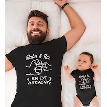 Baba Kız En İyi Arkadaş Tişört 001