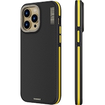 Youngkit Iphone 14 Pro Max Uyumlu Magsafe Şarj Özellikli 600d Kevlar Kılıf