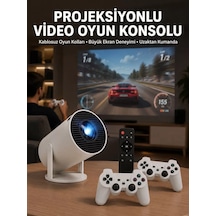 Film Dizi Ve Oyun İçin Taşınabilir Kablosuz Mini Projeksiyon Yeni Nesil 70588068