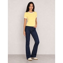 Loft Slim Fit Kadın Tshirt K.kol Lf2044188 Q1.v1 Sarı