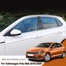 Volkswagen Polo Mk6 2018+ Tamtur 12 Parça Krom Cam Çıtası