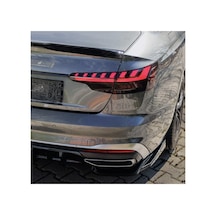 Audi A4 B9 S-line 2019-2024 Arka Flap Seti Sportif Tampon Eki & Agresif Görünüm
