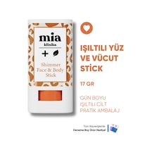 Mia Klinika Işıltılı Yüz ve Vücut Stick 17 G