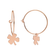 Glorria Gümüş Yonca Küpe N11.31276