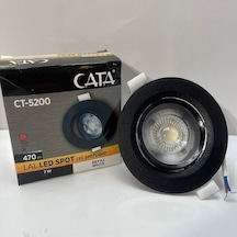 Cata Ct-5200 7 W Sıva Altı Led Spot Siyah Gövde Beyaz 4 Adet
