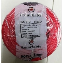 Öznur 6'Lık Nya Kablo 100 Metre N11.475