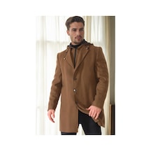 Plt9376 Dewberry Erkek Palto-camel Camel