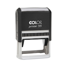 Colop Prınter 55 Tarih Kaşe Tr Siyah Kasa Mavı- Kırmızı Keçe - 40 x 60 MM