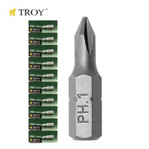 Troy 22251-10 Bits Uç Seti Ph1X25Mm. 10Adet