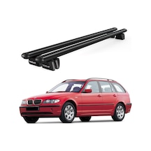Pençe Bmw 3 Series Touring 2000-2005 Uyumlu Siyah Ara Atkı Port Bagaj Tavan Barı