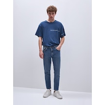 Ltb Marcelıo Normal Bel Dar Paça Dar Paça Skınny Jean Pantolon 010095154415786 54199 Mavi