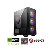 Xaser XSR1107 R5-5600 32 GB 1 TB M.2 NVMe SSD 8 GB RTX4060 Free Dos Masaüstü Oyuncu Bilgisayarı