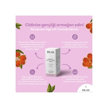 Rambutan Age Lift Cocktail Serum Acetyl Hexapeptide-8%3 + Bakuchiol%2 + Maun Ağacı Ekstraktı