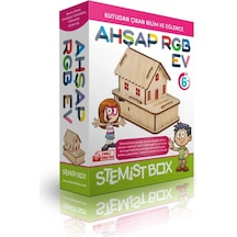 Stemist Box Box Ahşap Rgb Ev - Stem Eğitim Kiti