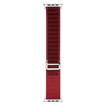 Zore Watch 44mm Clo- Band-74 Hasır Kordon-koyu Kırmızı
