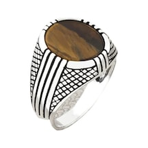 Taja Erkek Yüzük Gümüş 925 Ayar Yeni Model 25112