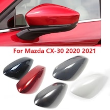 Kırmızı Sağ Yan-mazda Cx-30 Cx30 2020 2021 Araba Dış Dikiz Aynası Kapağı Kanat Kapı Yan Kapak Kabuk Ev Kapağı