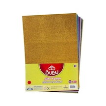 Bu-bu Simli Karton Karışık Renk 50x70 Bubu-fk0003