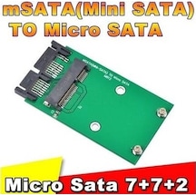 Msata Mini Sata To Micro Sata Mini Pcı-e Çevirici Dönüştürücü