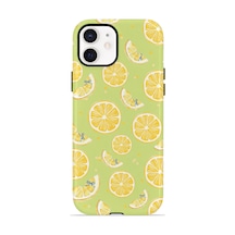 Apple iPhone Uyumlu 11 Vorian Çift Katmanlı Kılıf Lemonade Garden