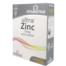 Ultra Zinc 15 Mg Takviye Edici Gıda 60 Tablet
