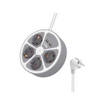Vea Ve-g604yu 4'lü 2 Usb Li Anahtarlı 1.5 Metre Grup Priz 1
