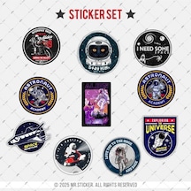 Bdls30 Küçük Boy 10lu Sticker Seti