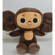 Sevimli Cheburashka Peluş Oyuncak- Koca Gözlü Rus Anime Cheburashka Bebek - 30 Cm