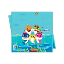 Baby Shark Parti Zamanı Lisanslı Masa Örtüsü 120x180 Cm