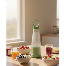 Günlük Smoothie Ve Shake İçin Usb Şarjlı Taşınabilir Blender Çok Renkli