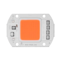 Amber Kehribar 220V Projektör Cob Led 50W Driver Çipli