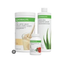 Üçlü Paket Shake, Aloe Vera, Çay Istediğiniz Aromaları Sorular Kısmından Belirtin