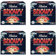 Balen Snowy Zencefilli Kış Macunu 400 G x 4 Adet