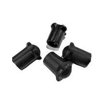 Bloomnest Adet Katlanır Bahçe Sandalyeleri, Kamp İçin Kauçuk Bacak Kapakları A723 Altın-siyah Altın - Siyah