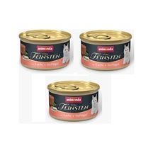 Animonda Vom Feinsten Somon Ve Kümes Hayvanlı Yetişkin Kedi Konsevesi 85 G X 3 Adet