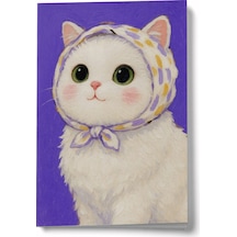 Şeker Hanım A6 Çizgili Mini Defter Not Defteri Çok Renkli