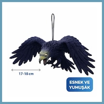 Bezos Asılabilir Lateks Kartal Dekor Süsü Siyah 17-18 Cm Mbt06 Diğer