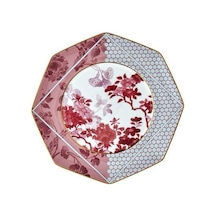 Lamedore Tea Delight 17 Cm Pasta Tabağı Pink Regency Damask 1 Adet