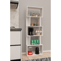 Lilly Mutfak Dolabı Mutfak Rafı Çok Amaçlı Dolap-beyaz Beyaz