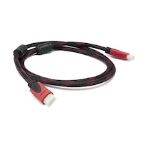 3 Metre Örgülü Altın Uçlu Kaliteli Hdmi Kablo Hdmi Kablo