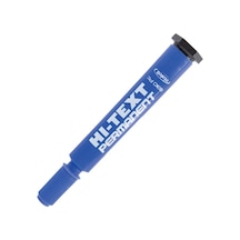 Hi-text Markör Permanent Kesik Uçlu Mavi 830pc Çok Renkli