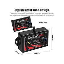 Artfulabode Ünitesi Ayarlı Suofeng Seviyesi Ses Kornası Kontrol Efekti, 12-24v Ayarlanabilir Araç Rc