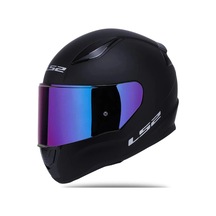 Ls2 Rapid 2 Mat Siyah Gökkuşağı Vizörlü Kask