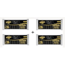 Vindex Glitters Ekstra Siyah Sünger 4 x 5'li