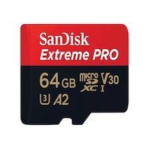 64 Gb Sdsqxcu-064g-gn6ma Extreme Pro Mıcro Sd