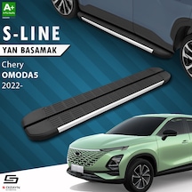 S-dizayn Chery Omoda5 S-line Aluminyum Yan Basamak 183 Cm 2022 Üzeri A+ Kalite