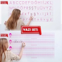 Yazı Seti Statik Kağıt Tahta