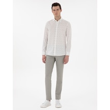 Pierre Cardin Erkek Haki Pantolon Kanvas-chino 50301803-vr027 Haki